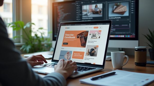 Website mockup: from design concept to compelling visuals